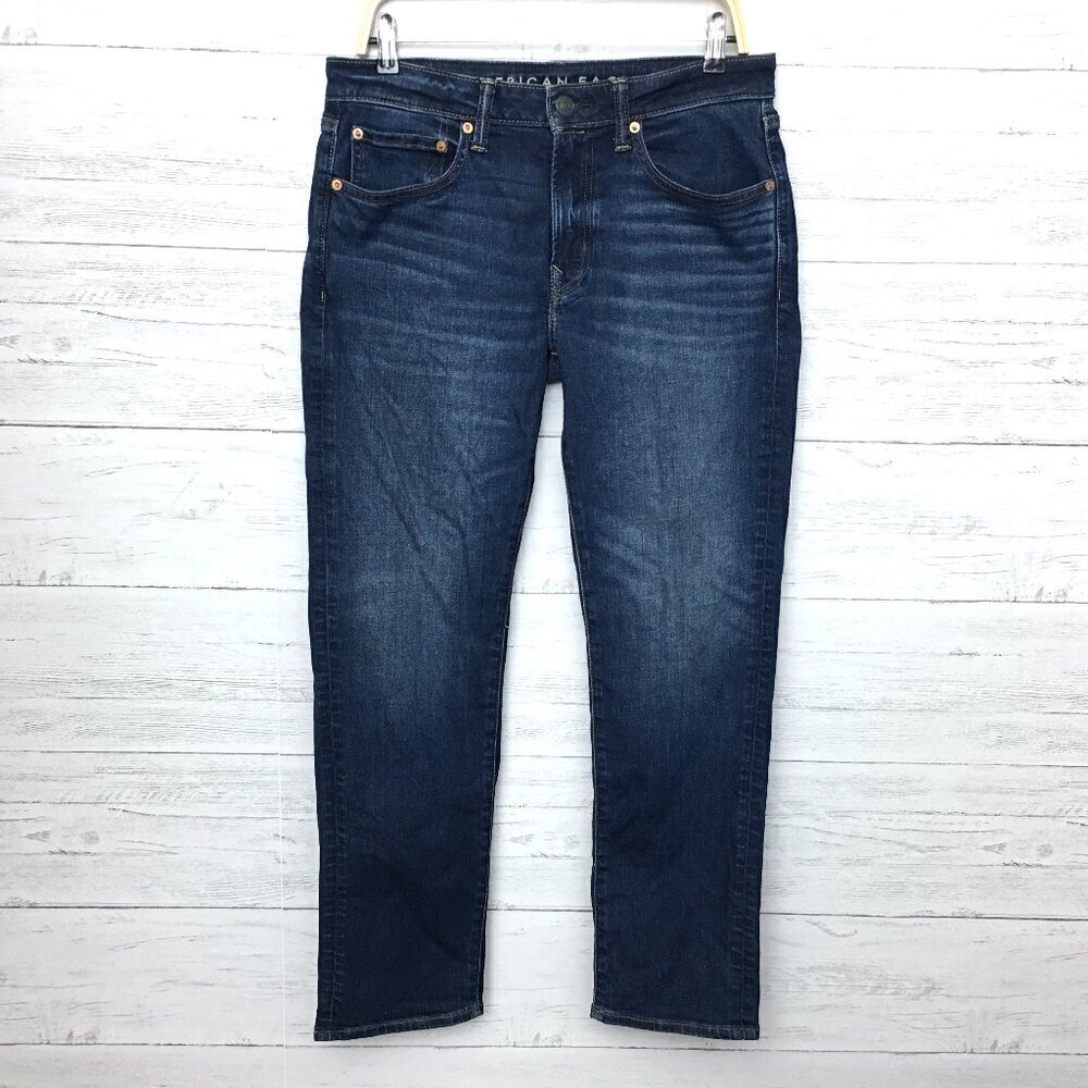 American Eagle Outfitters Men's Jeans Slim Straight Leg Airflex + Stretch 31x29